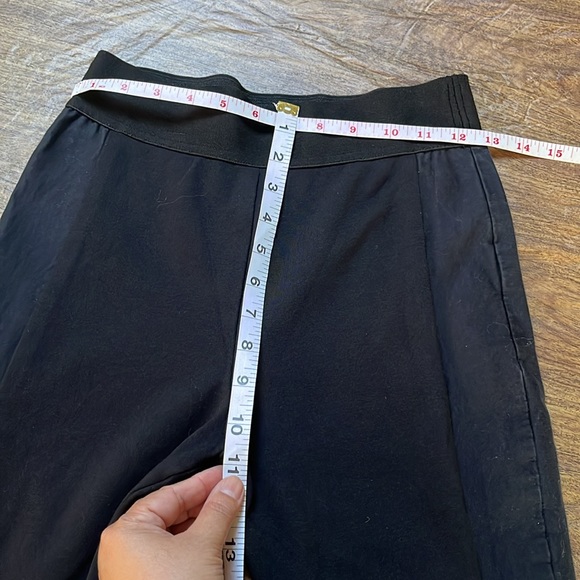 Boden Skinny Minnie Black Trouser Pants with Zip Detail Size 6 - Picture 13 of 14